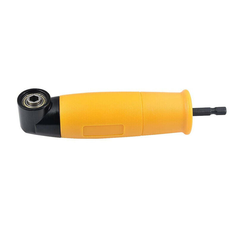 90Â° Right Angle Extension Screwdriver Socket Adapter Drill Attachment Tool 1/4''