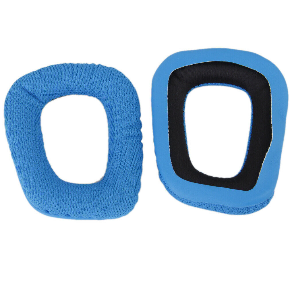 2 Pairs Replacement Ear Pads Ear Cushions for Logitech G35 G930 G430 F450