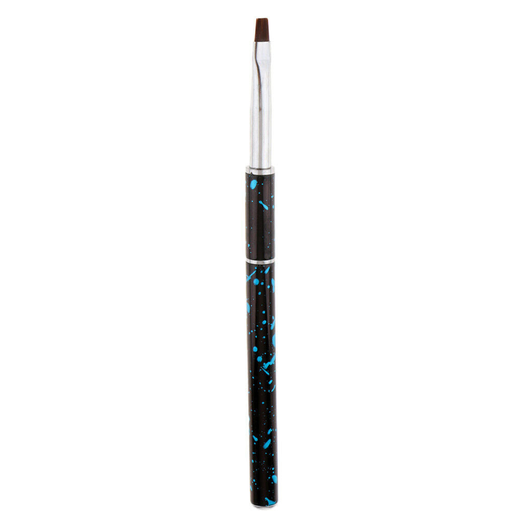 Mermaid UV Gel Nails Polish Nail Art Drawing Painting Pen Brushes 03Blue