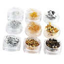 Foil Nail Chips Sequins Foil Flakes Fragments Nails Design Glitter Supplies
