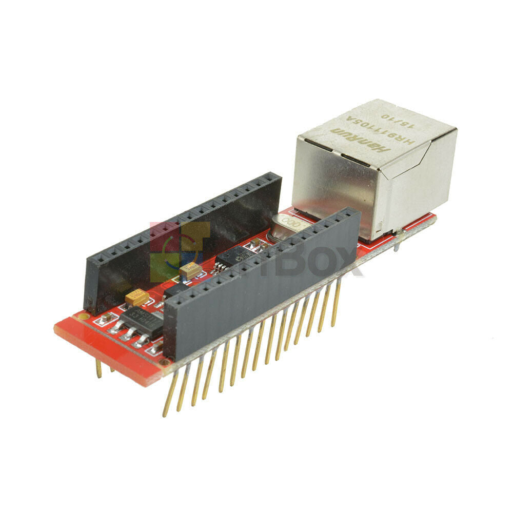 ENC28J60 Ethernet Shield for Arduino Nano 3.0 RJ45 Webserver Module New