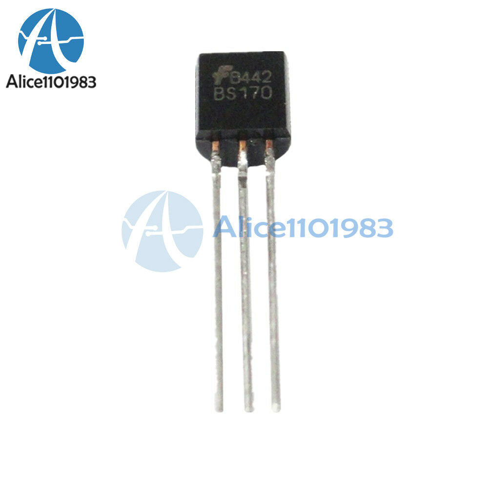 50PCS NEW BS170 MOSFET N-CH 60V 500MA TO-92 FSC