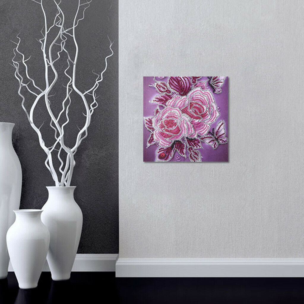 Pack of 2 DIY Special Shaped 5D Diamond Painting Mosaic Cross Stitch Kit