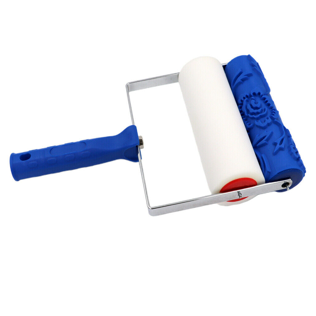 7inch Paint Roller Brush Wall Paint Tool Detachable Household with Sponge