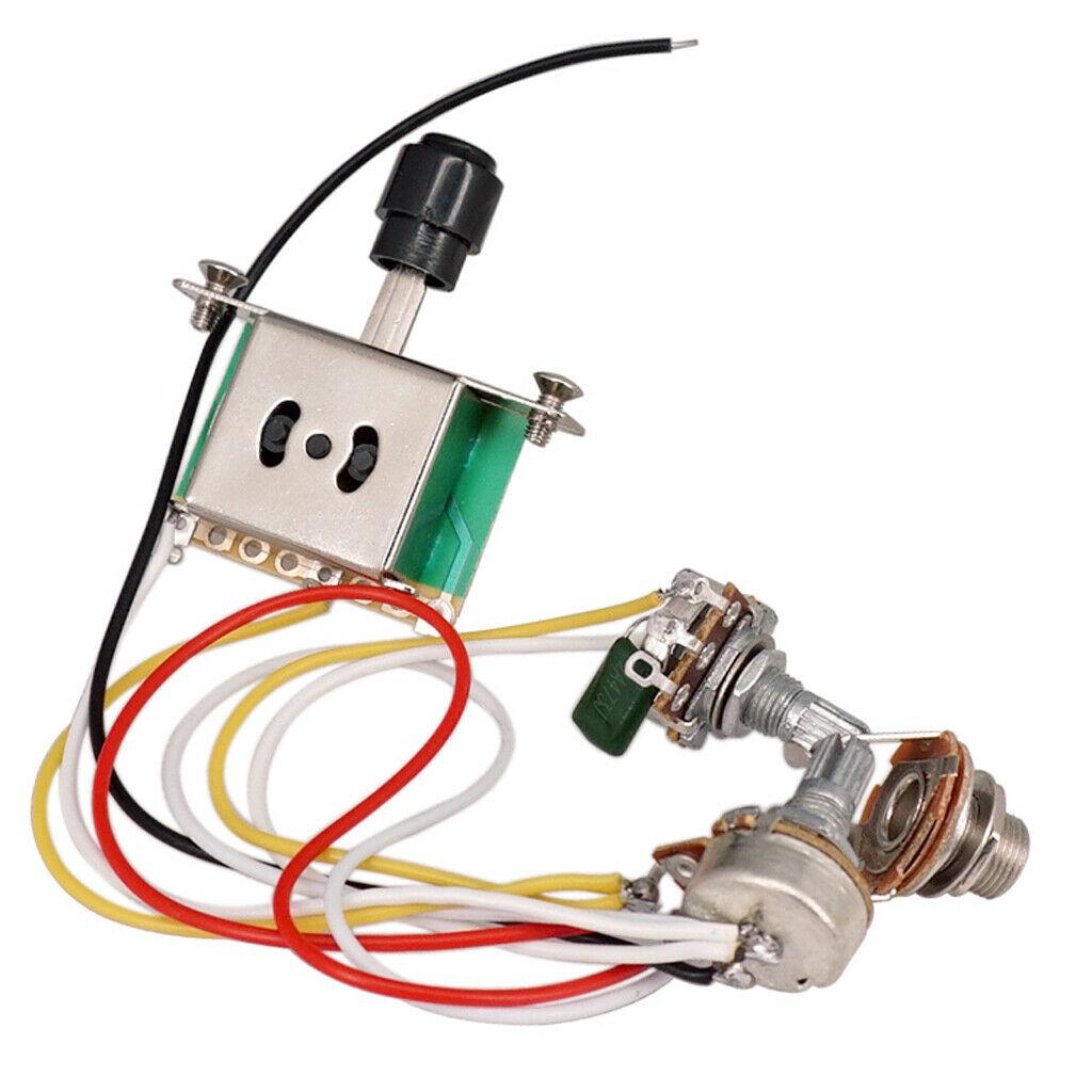 Electric Guitar Prewired 3 Way Switch Wiring Harness for Guitar Accessory