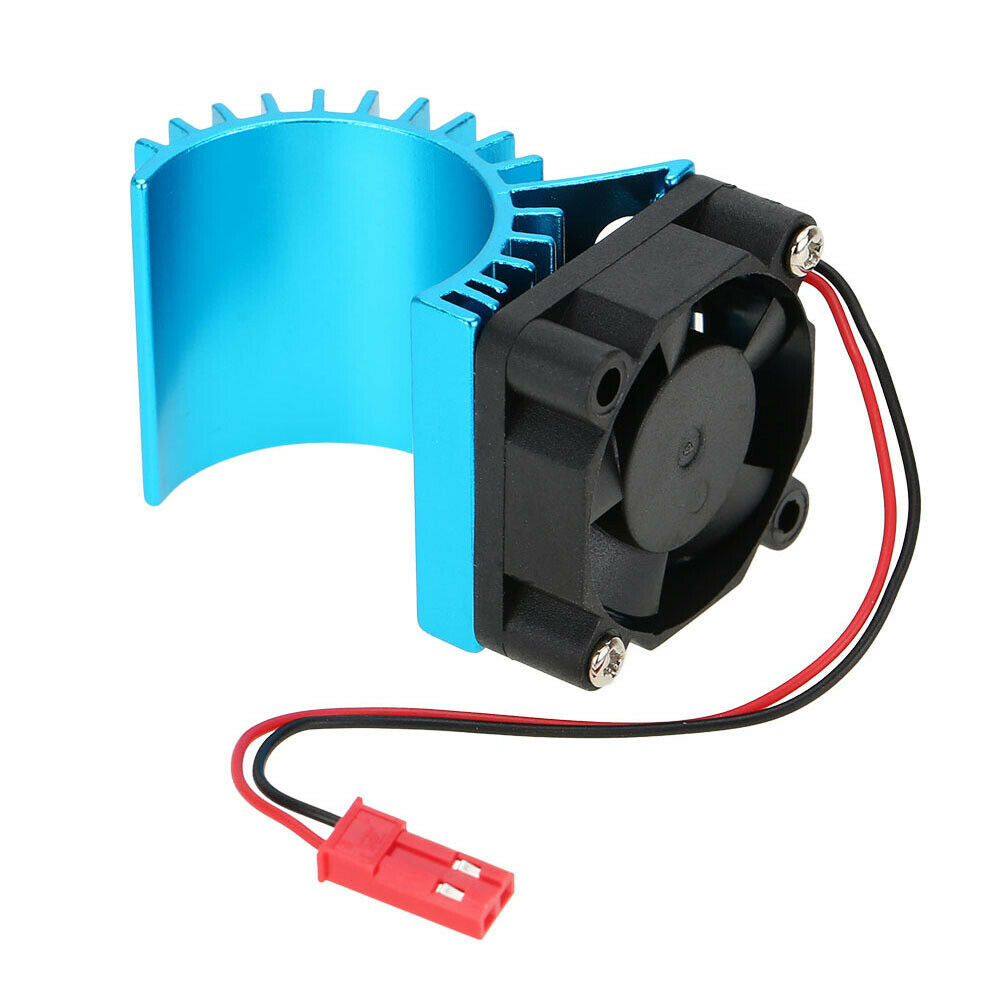 7016 Motor Heat Sink With Cooling Fan for 1/16 HSP RC Car 370/380/390 Motor