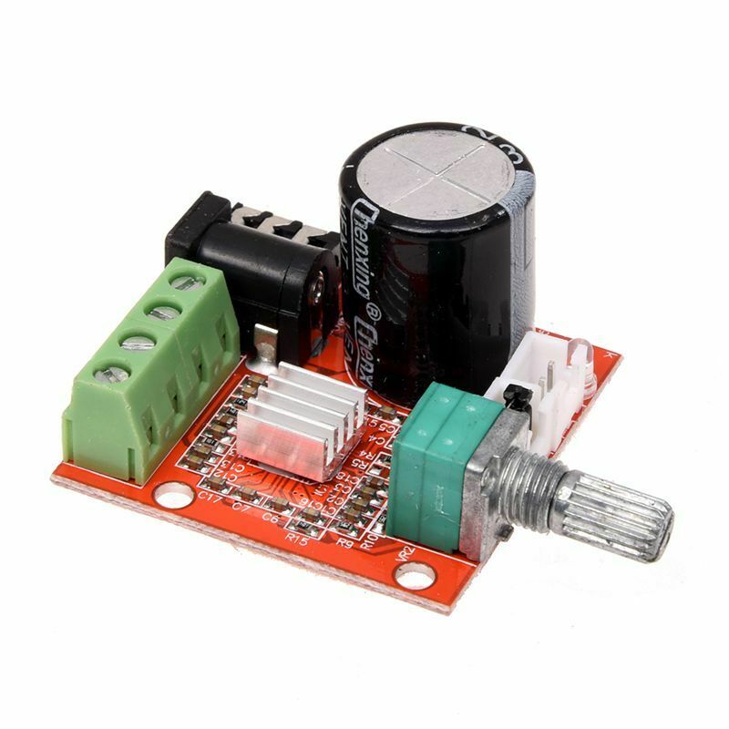 Mini Hi-Fi Audio Stereo Amplifier 2x10W PAM8610 Dual Channel D Class Module LU2