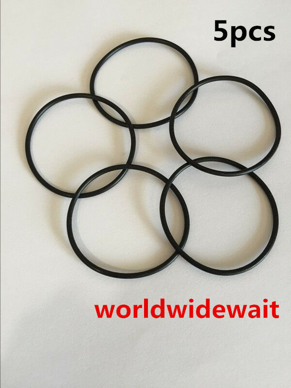 62mm x 55mm x 3.5mm Rubber Sealing Oil Filter O Rings Gaskets 5pcs