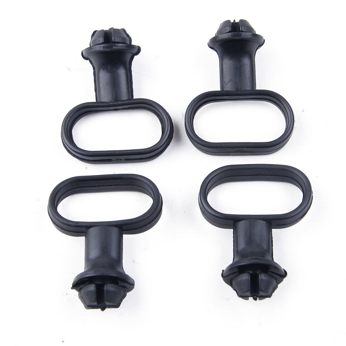 Rubber 4x Universal Front Mudguard Speedometer Cable Guide Holder Motorcycle Atn