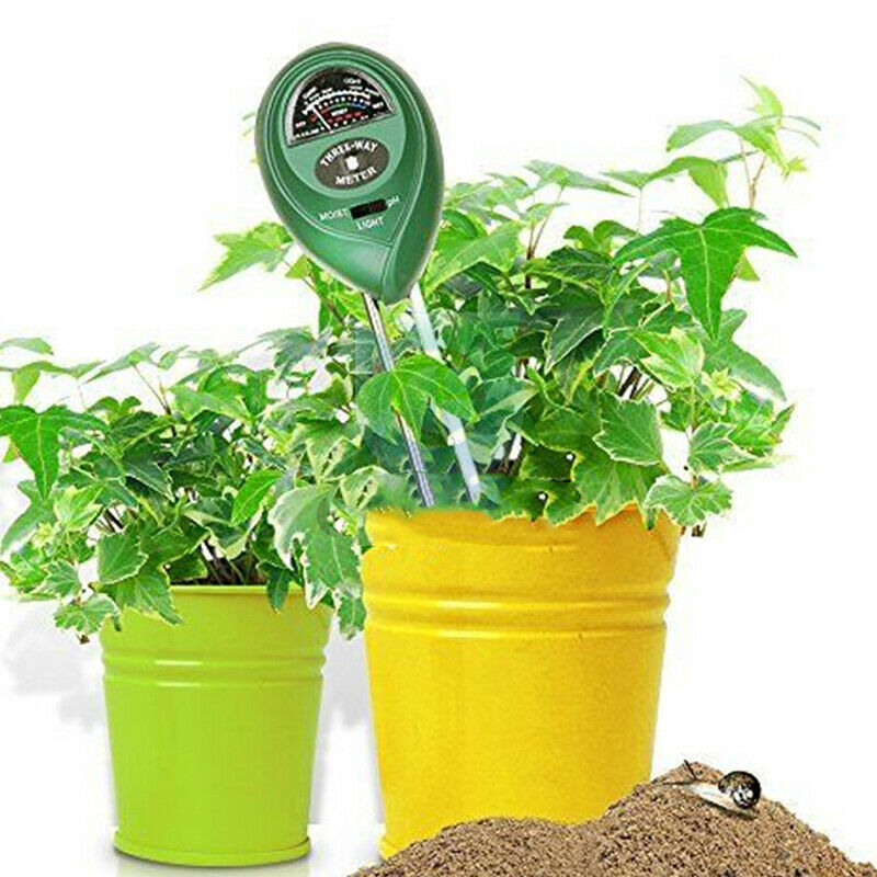 3in1 Soil Water Moisture PH Meter Test Garden Plants Tester Testing InstrumeB XC