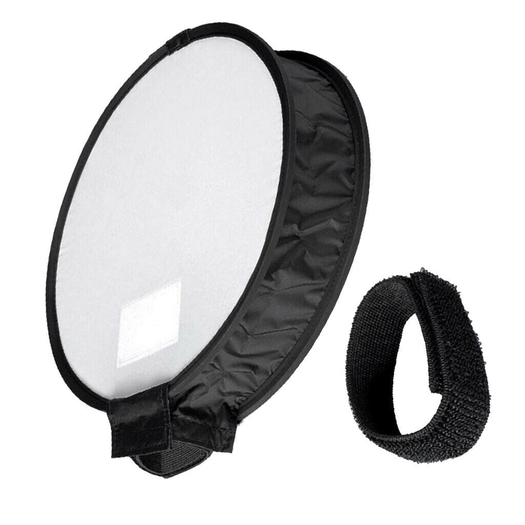 Universal 30cm/12" Round Softbox Lighting For DSLR Cmaeras Flash Speedlight