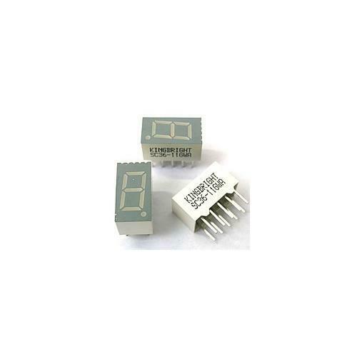[20pcs] SC36-11GWA LED GREEN 7-SEGMENT