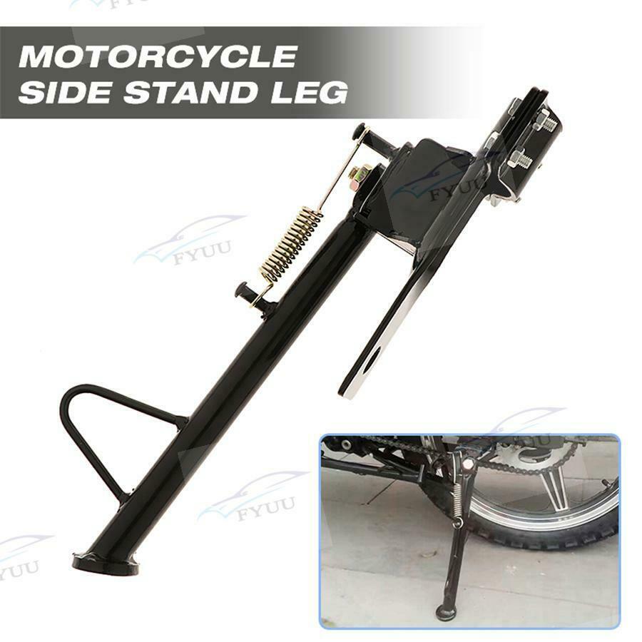 Universal Motorcycle Side Stand Leg Sidestand Kickstand For ATV Dirt Bike Moped