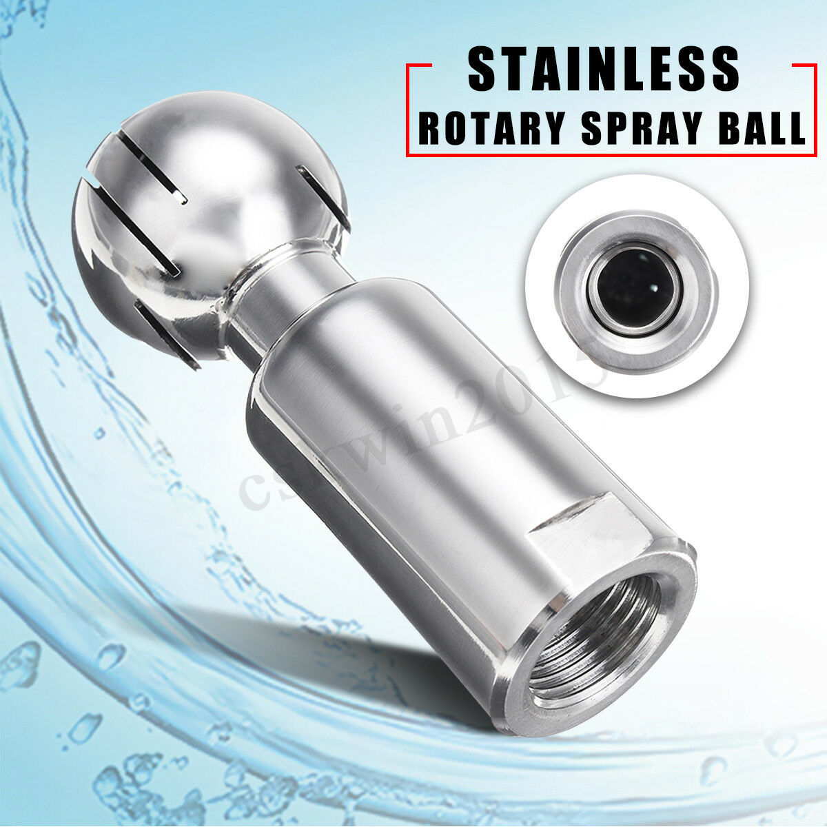 0.5 Inch Stainless Steel Rotary Spray Female Ball Thread CIP Tank Cleaning  K