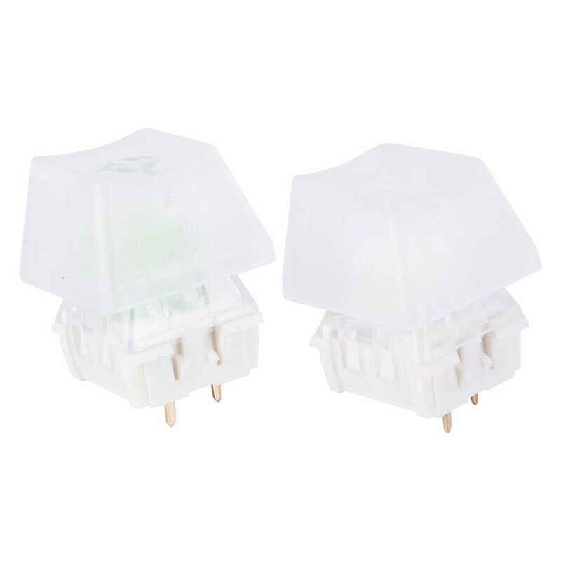 Acrylic Keyboard Tester 12 Clear Plastic Keycap Sampler for Kailh Box MechanicO1