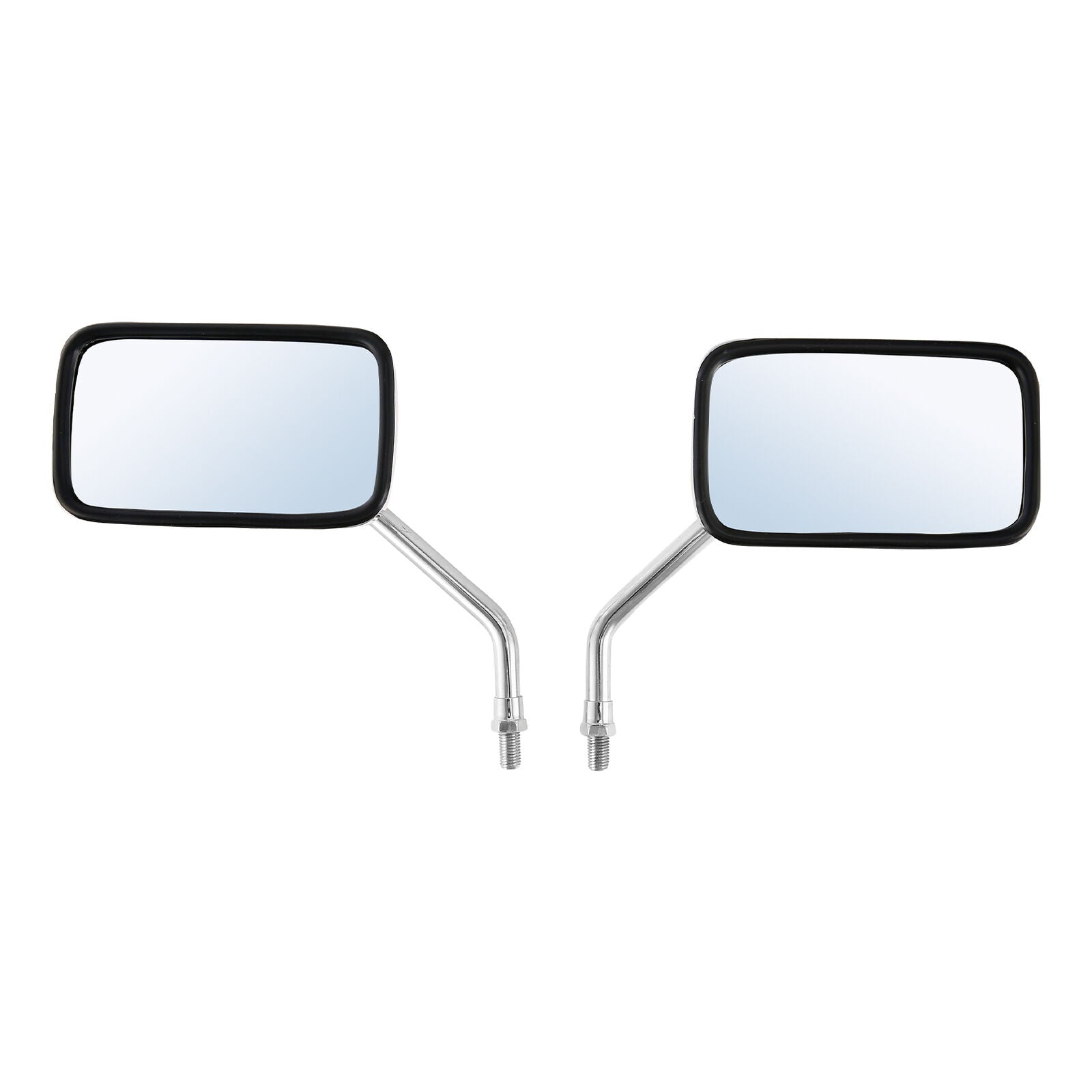 Motorcycle Rectangle Rear View Mirrors Fit For Yamaha XV1100 XVS1300 Scooter