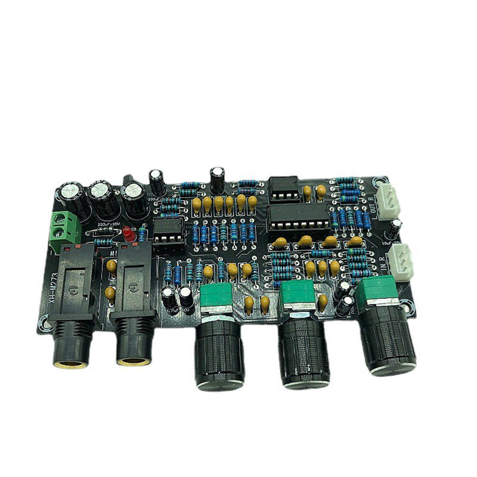 Amplifier Board DC 12V-24V 2 Channel Sound Mixer Systems for DIY Speakers
