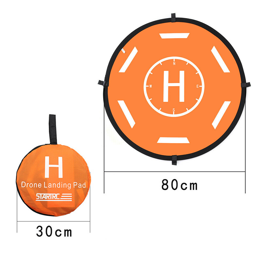 Waterproof Drone Landing Pad(31.5") Foldable Aircraft Launch Pad for RC Drones