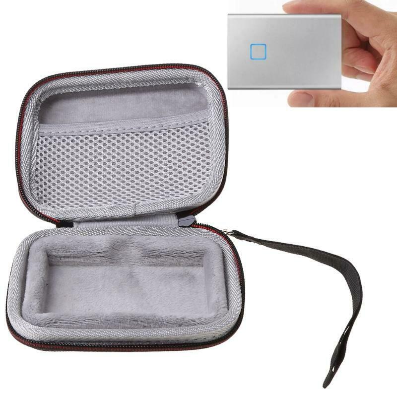 Portable Travel Case Storage Bag Carrying Box for Sam sung T7 Touch SSD Case