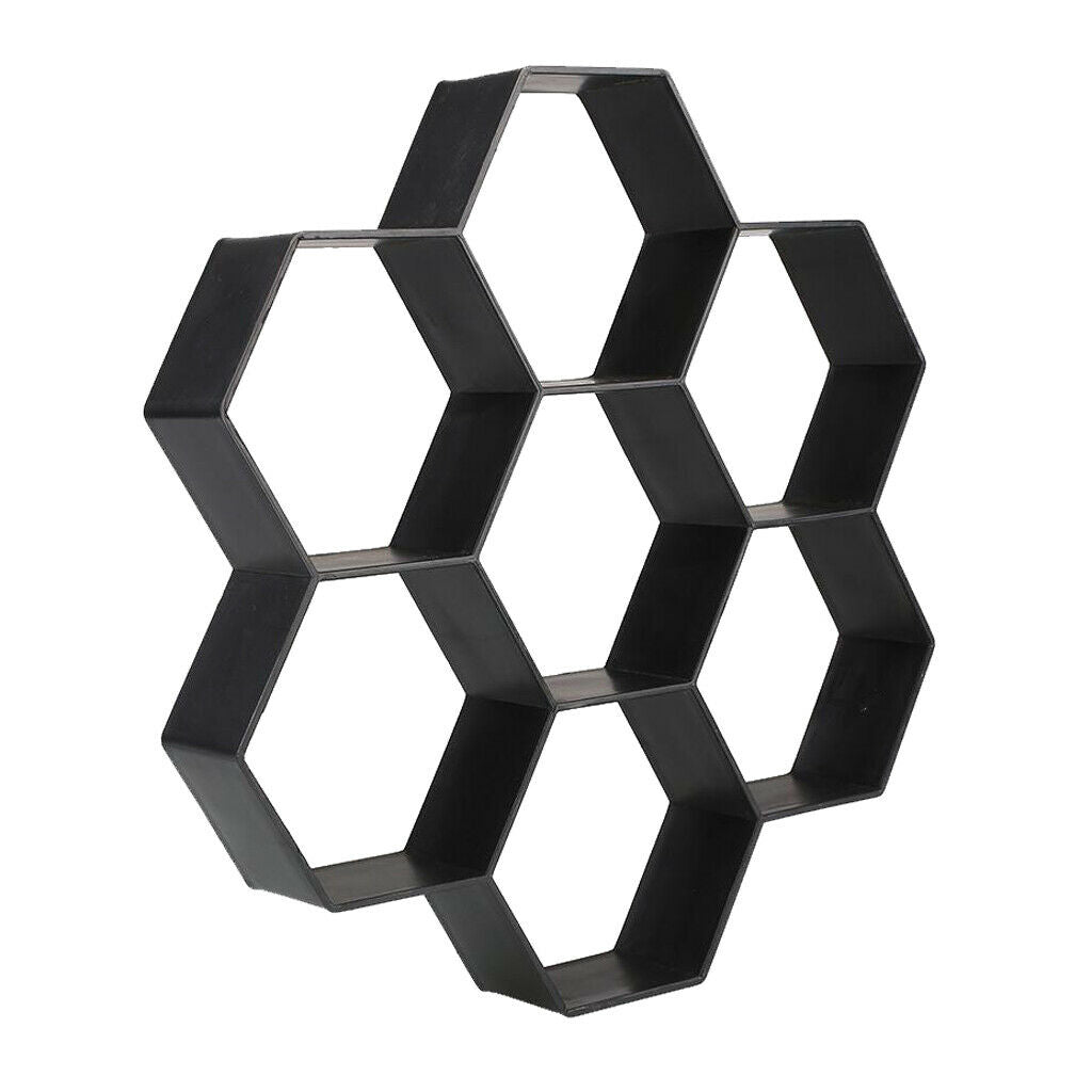 2 Pieces Hexagon Walk Maker Concrete Stepping Stone Mold Garden Pathway Mold
