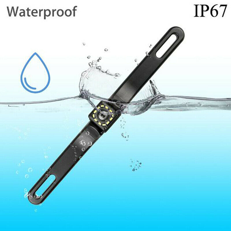 Waterproof 170° HD Car RearView Reverse Backup Camera License Plate Night wHSJC