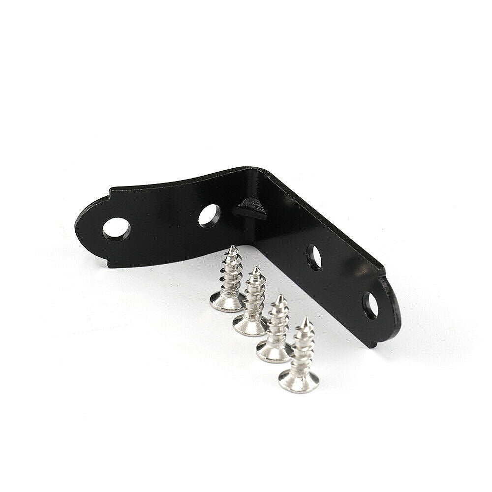 2pcs Glove Box Lid Hinge Snapped Hinge Brackets with Screws For Audi A4 B6 B7 8E