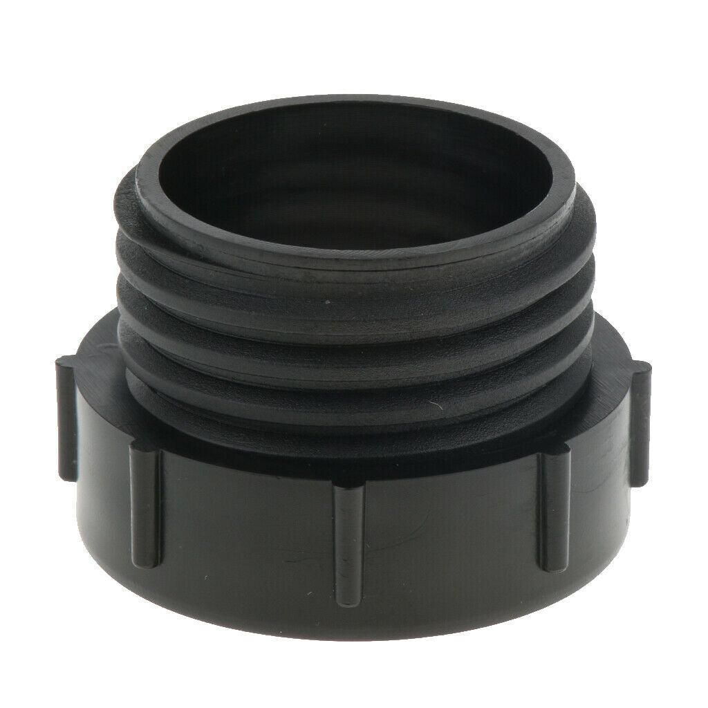 Solid IBC Tote Tank Valve Adapter for Hoses Pipes Plastic Socket 2