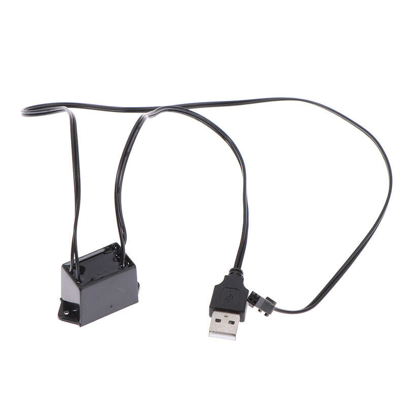 5V USB Adapter Driver 1-5M El Wire Electroluminescent Light Controller In.l8