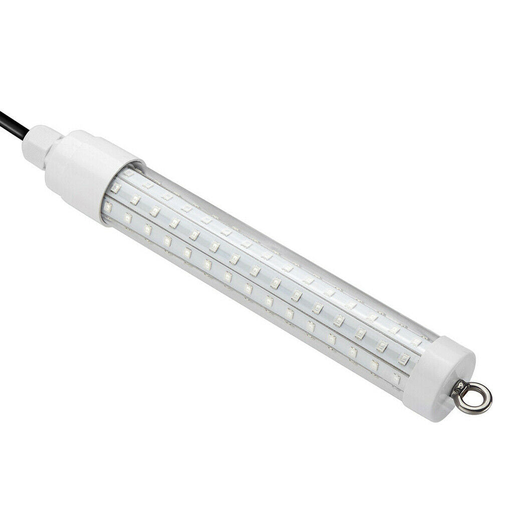 12V LED Green Underwater Boat Light Night Fishing Light Lamp with Battery Clip