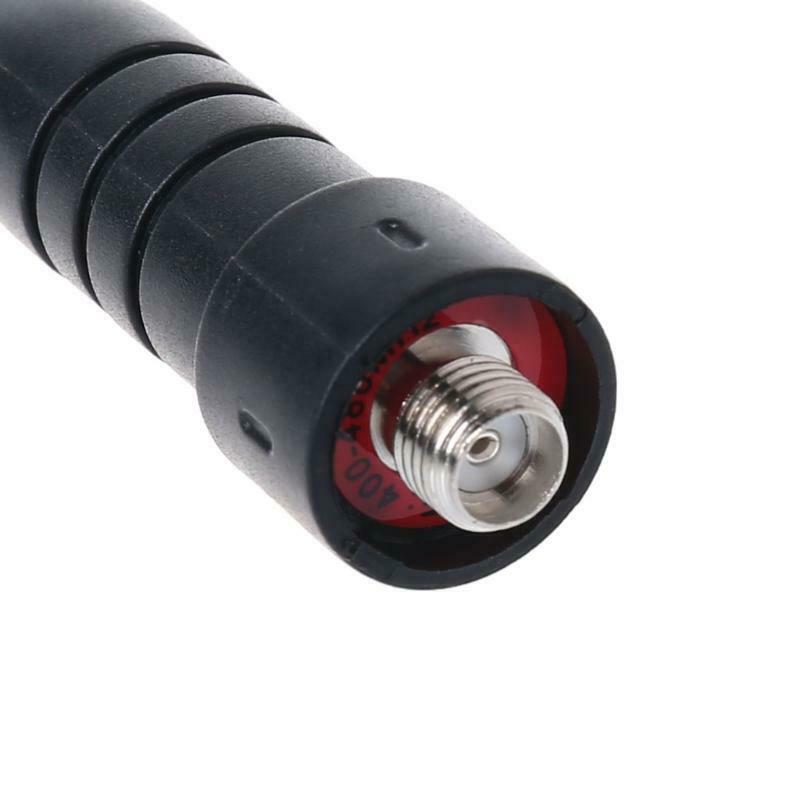 2Pcs SMA-Female 430Mhz UHF Telescopic Gain Antenna for Baofeng UV-5R 888s 777s
