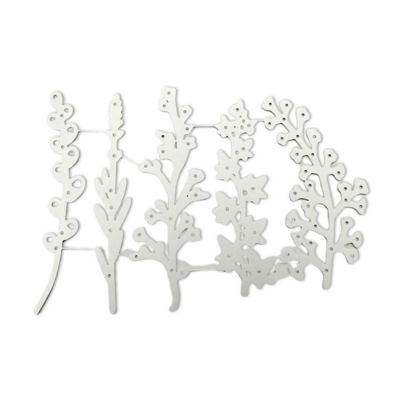Grass Leaves Cutting Die Stencil for DIY Scrapbooking Paper Photo Album Frames