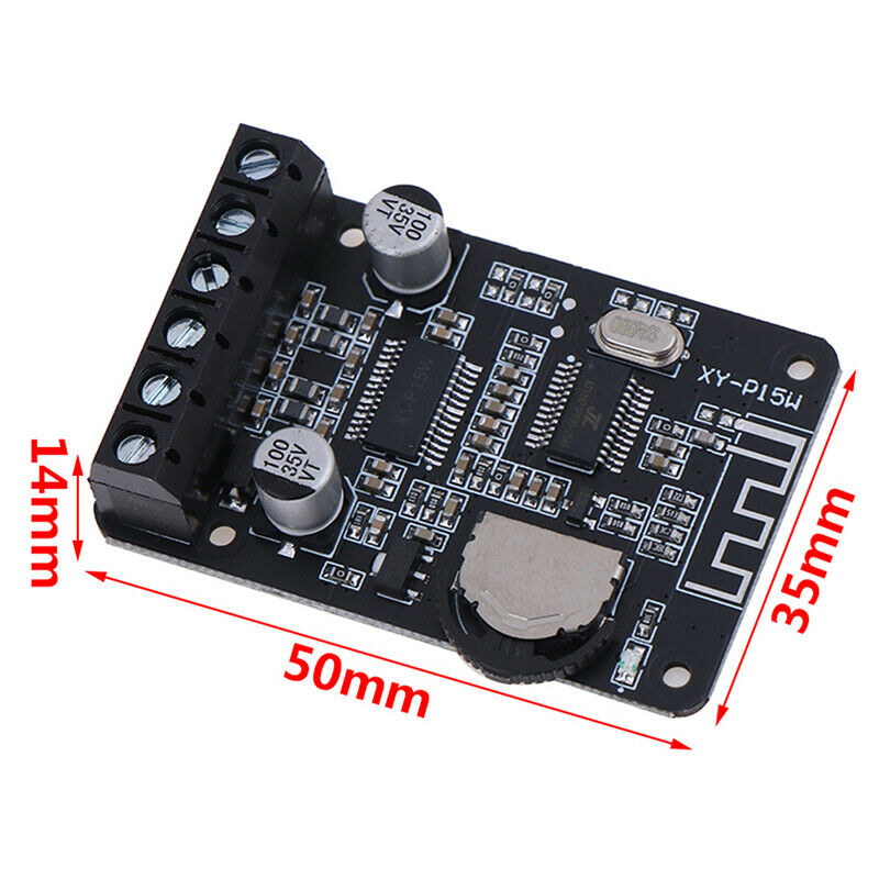15W Bluetooth Receiver Module With 12V/24V Power Amplifier Dual-Channel Board WF
