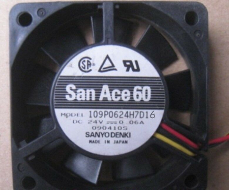 For 24V 0.06A 109P0624H7D13 109P0624H7D16 6CM inverter fan
