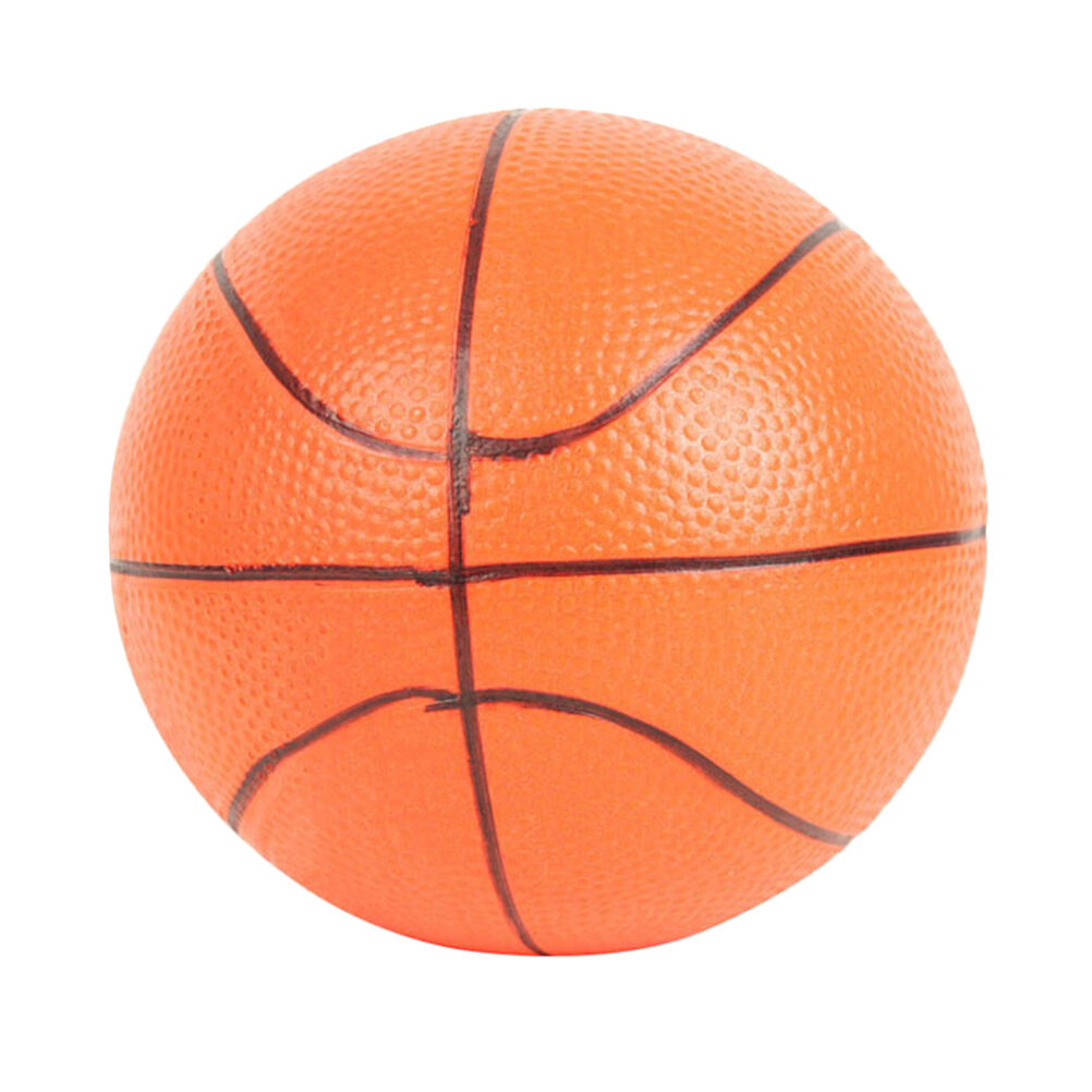 2X 6.3CM Basketball Orange Hand Wrist Exercise Stress Squeezing Foam Bal.l8