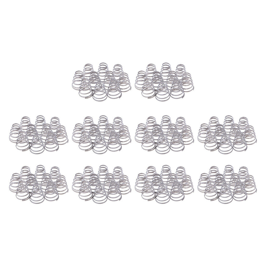 100x Stainless Steel Spring Wheel Skewer Quick Release Shaft Accessories
