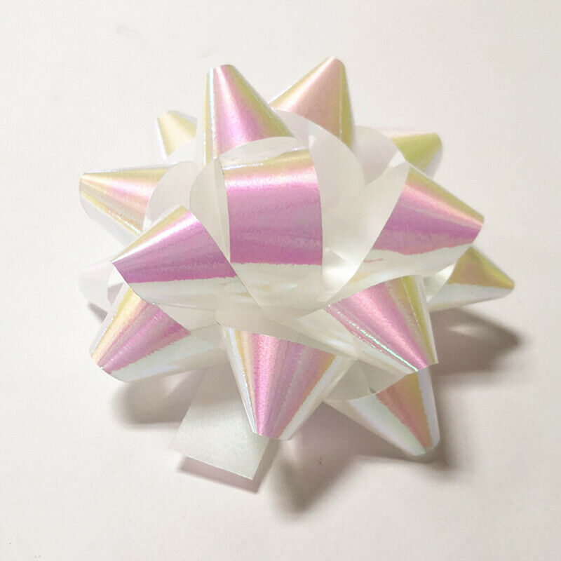 20PCS 2-inch Star Lace Ribbon Christmas Gift Wrapping Gift Box Decorat JD