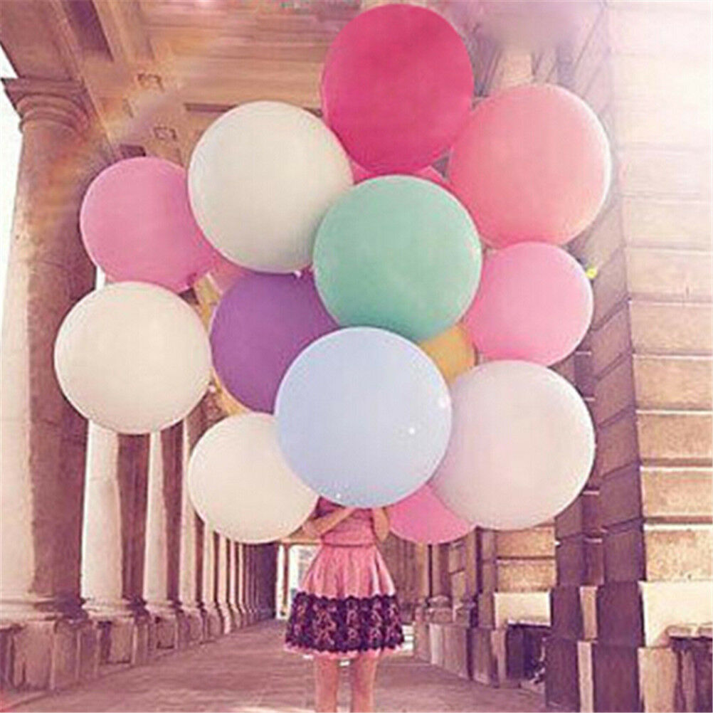 5X 90CM Huge Latex Ballon Wedding Decor Balloon For Party Birthday Balloo.l8
