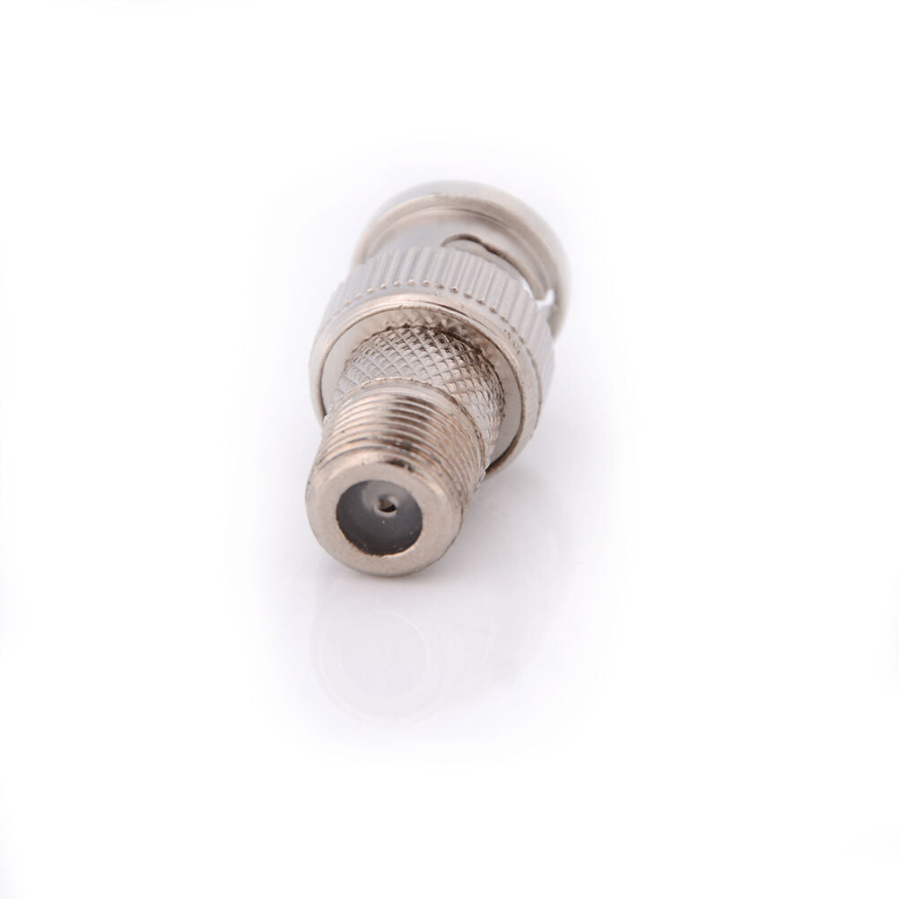 10pcs BNC Male Plug to F Female Jack Adapter Coax Connector Coupler 50jibacaIACA