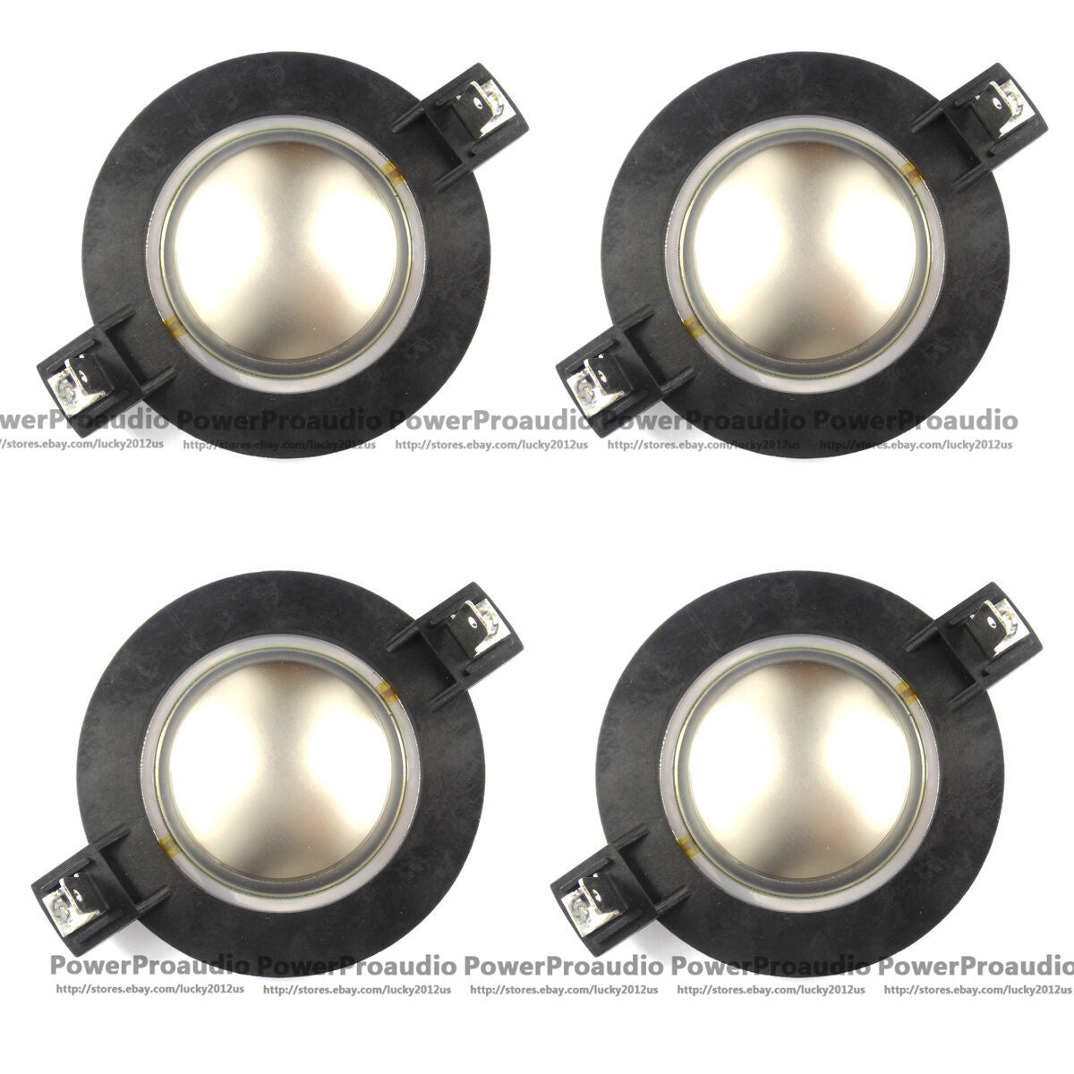 4pcs Tweeter Diaphragm fits RCF M81 for N450 & EAW 15410081 SRM450 Mackie M44ti