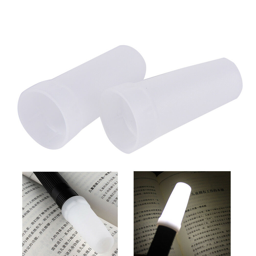 2 Max inner diameter 24.5mm flashlight diffuser for Convoy S2 S3 S4 S5 S6 S7  Lt