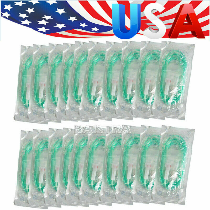 10Packs Disposable Dental Oral Implant Irrigation Tube for Surgical Handpiece