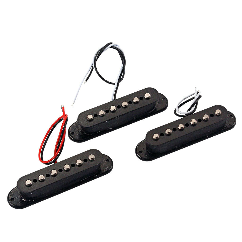 3 Pack Neck/Middle/Bridge Pickups for Electric Guitar Replacement