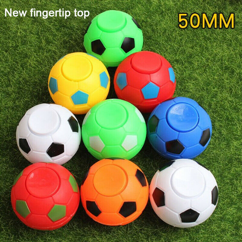 Football Fingertips Finger Gyro Spinner Stress Relief Toys Footballs Top .l8