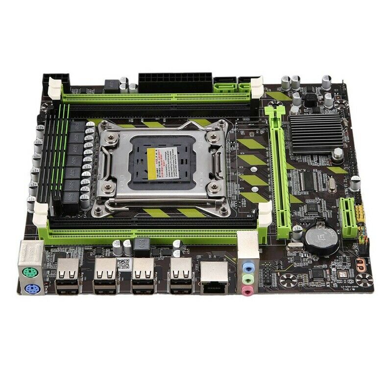 X79 Desktop PC Motherboard LGA 2011 Dual Channel 4XDDR3 DIMM UP to 64GB MemoryI2