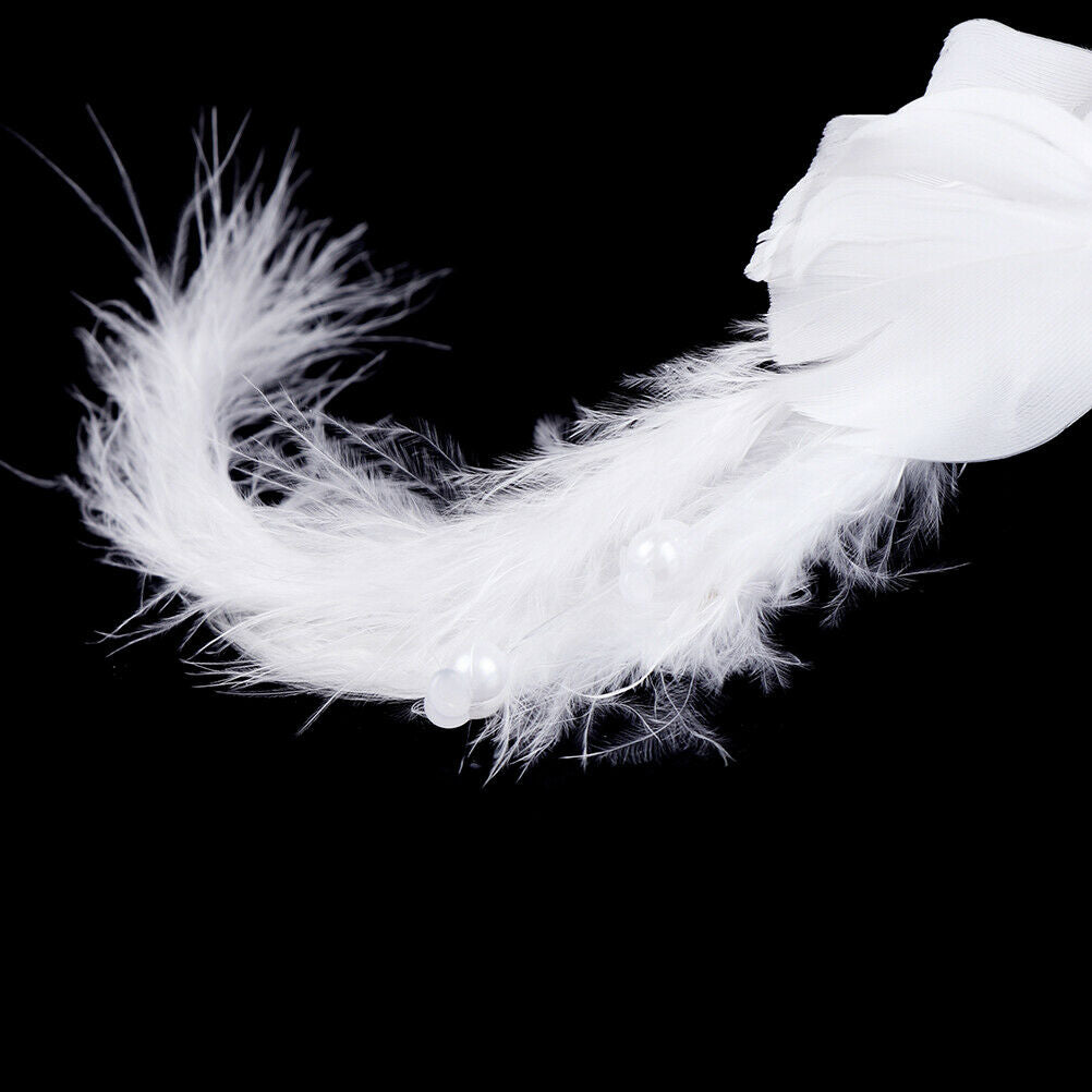 1Pcs Birds Simulation Artificial Feather Doves Feather Park Mall Orname.l8