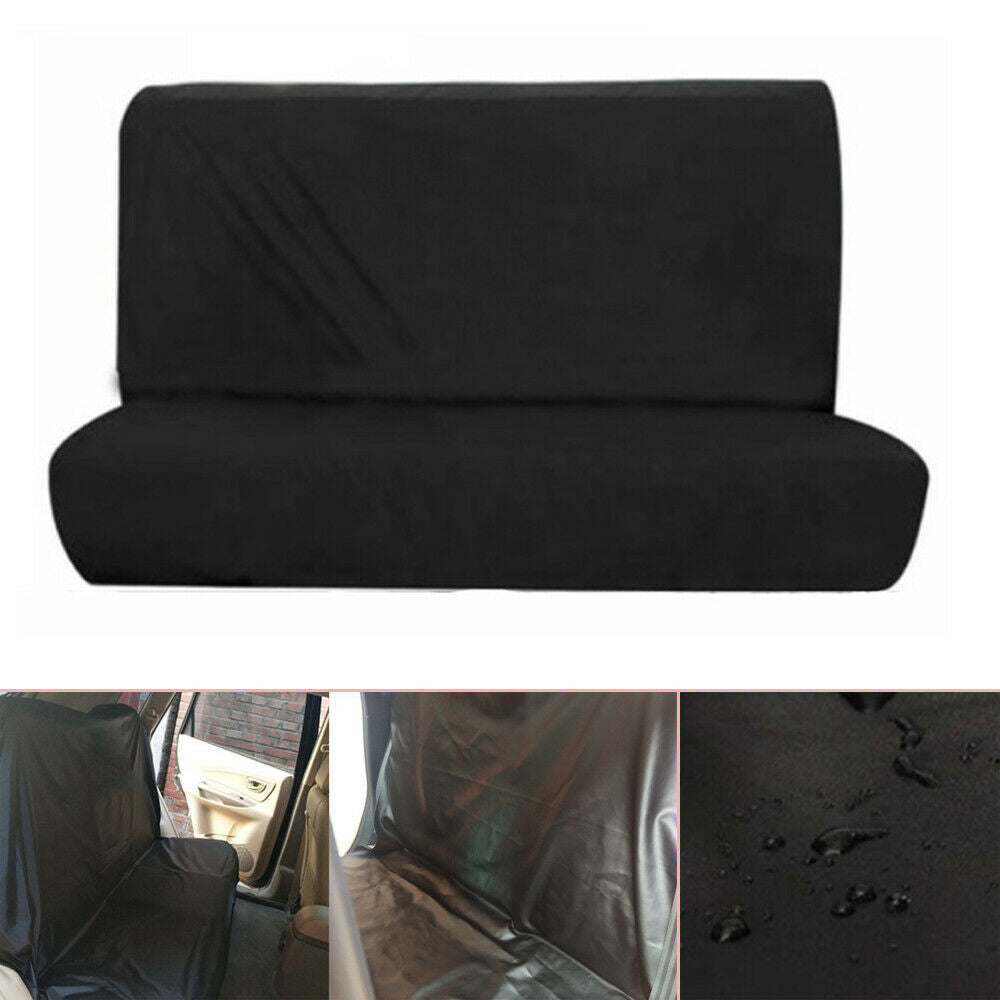 Waterproof Car Rear Back Seat Cover Pet Heavy Duty Protector Easy Fit Upholstery