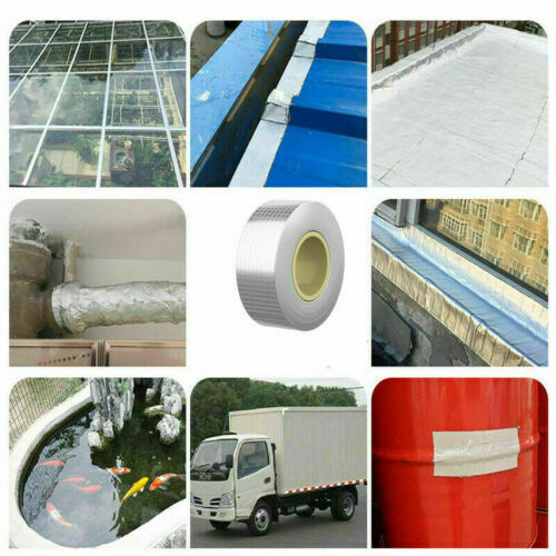 Super Strong Waterproof Butyl Seal Aluminum Foil Magic Repair Adhesive Tape US