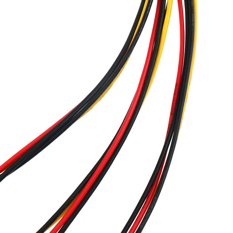 4Pin IDE To 3 SATA Power Splitter Extension Cable Connectors Computer Plu.l8