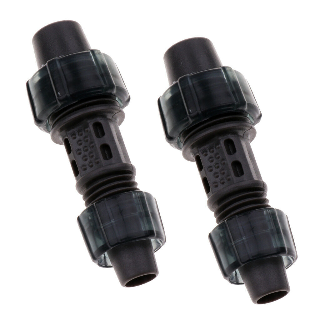 2 Pcs Aquarium Filter Water Reducers Adapters Connector Hose Pipe Tube