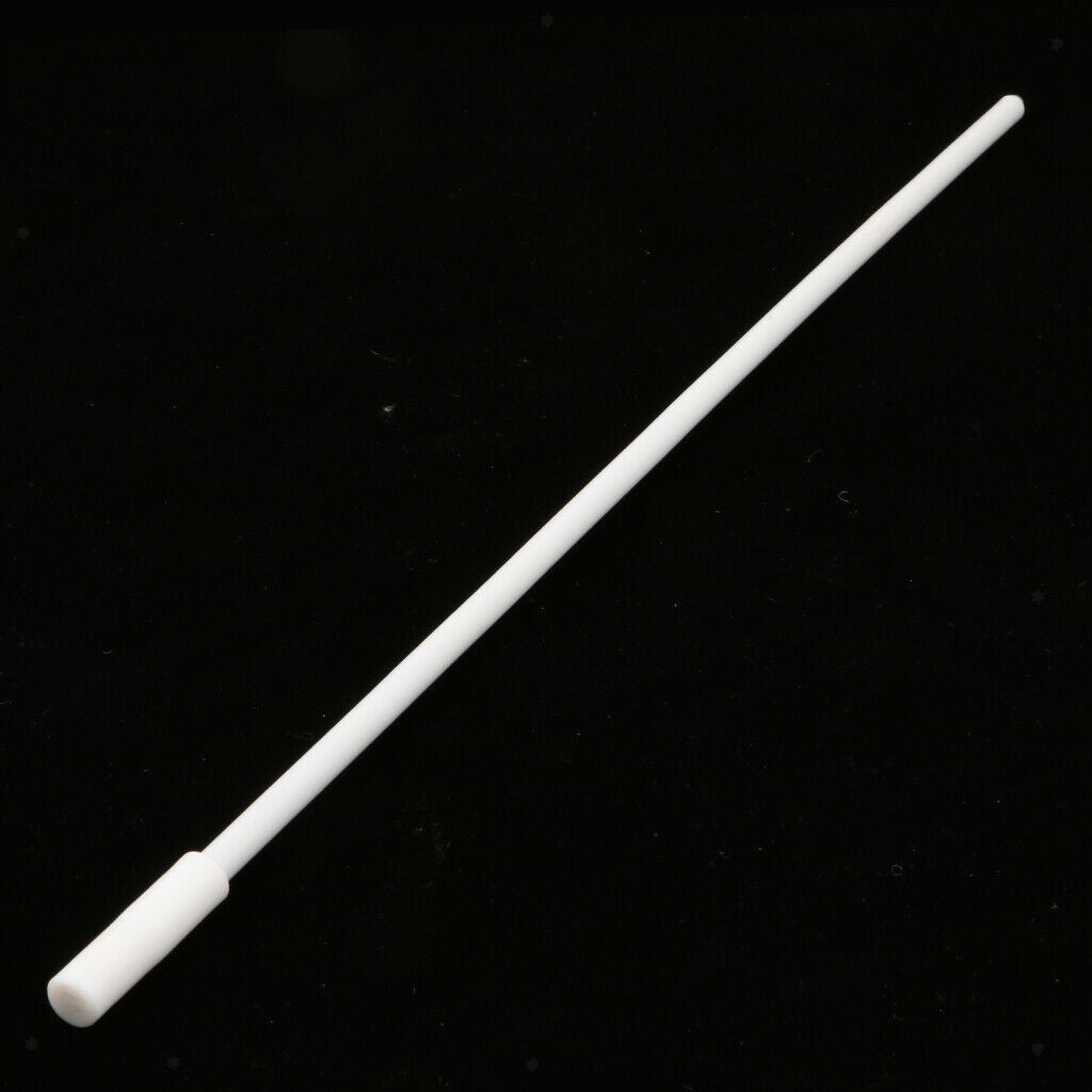 400mm Magnetic Stir Bar Retriever - 15.7 inch Length - Pure White, PTFE Coated,